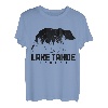 Lake Tahoe Nevada Bear Grizzly Pride im Freien, Vintage-Stil T-Shirt