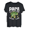 Herren Angler Papa der Mann der Mythos die Angel Legende Vatertag T-Shirt