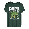 Herren Angler Papa der Mann der Mythos die Angel Legende Vatertag T-Shirt
