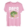 Herren Angler Papa der Mann der Mythos die Angel Legende Vatertag T-Shirt