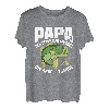 Herren Angler Papa der Mann der Mythos die Angel Legende Vatertag T-Shirt