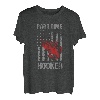 Herren Funny Full Time Dad Part Time Hooker Barschangler & Fisher T-Shirt