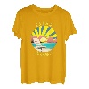 Exuma Retro-Sonnenuntergangs- und Strandurlaub T-Shirt