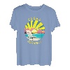 Exuma Retro-Sonnenuntergangs- und Strandurlaub T-Shirt