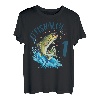 1 Jahr alt Angeln Geburtstag 1. Barsch Fisch Kinder Kleinkind T-Shirt
