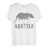 Seattle Washington Bear Grizzly Pride im Freien, Vintage-Stil T-Shirt
