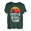 Bestes Angel Team für Angler Papa und Sohn Partnerlook T-Shirt