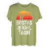 Bestes Angel Team für Angler Papa und Sohn Partnerlook T-Shirt