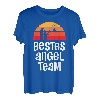 Bestes Angel Team für Angler Papa und Sohn Partnerlook T-Shirt