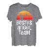 Bestes Angel Team für Angler Papa und Sohn Partnerlook T-Shirt
