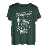 Fishing Fisherman 1950 70. Geburtstag T-Shirt