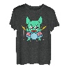 Einzigartiges Oktopus-T-Shirt mit bunten niedlichen Oktopus-Trommeln T-Shirt