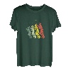 Sports Mom & Dad Silhouette - Vintage-Angeln T-Shirt