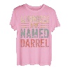 Kings Are Named Darrel Shirt Lustiger personalisierter Name T-Shirt