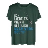 Ich liebe es wenn Sie sich nach vorne beugt Angeln Angler T-Shirt