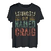 Lustiger personalisierter Name Shirt Kings Are Named Craig T-Shirt