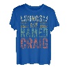 Lustiger personalisierter Name Shirt Kings Are Named Craig T-Shirt