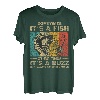 Lustige Vintage-Angelwitze, für Damen und Herren, Fischer, Barsch, Fisch T-Shirt