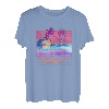 Smyrna Beach Retro 80er Jahre Vaporwave Strand Urlaub T-Shirt