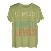 Lustiges personalisiertes Namensshirt Kings Are Named Lewis T-Shirt