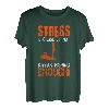Stress Is Cause By Not Kayak Fishing Enough T-Shirt