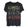 Kings Are Named Nelson Shirt Lustiger Personalisierter Name T-Shirt