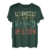 Kings Are Named Nelson Shirt Lustiger Personalisierter Name T-Shirt