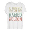Kings Are Named Nelson Shirt Lustiger Personalisierter Name T-Shirt