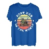 Vater Angler Kinder Vatertag Sohn Töchter Papa Angeln T-Shirt