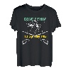 Herren Father's Day Gone Angelrute Jagd Jagd T-Shirt