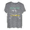 Herren Father's Day Gone Angelrute Jagd Jagd T-Shirt