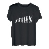 Evolution Angler Shirt angeln Fische Köder Angler T-Shirt