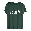 Evolution Angler Shirt angeln Fische Köder Angler T-Shirt