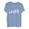 Evolution Angler Shirt angeln Fische Köder Angler T-Shirt