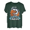 Geborener Mann Zu Fischen Gezwungen Zu Arbeiten Fischer Geschenk T-Shirt