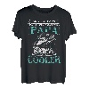 Herren Angler Papa Fischer Vater Papa Angeln Geburtstag Geschenk T-Shirt