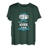 Damen Ehemann Ehefrau Angeln Design für eine Fischerfrau T-Shirt