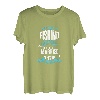 Damen Ehemann Ehefrau Angeln Design für eine Fischerfrau T-Shirt