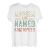 Kings Are Named Kristopher-Shirt, lustig, personalisierbar T-Shirt