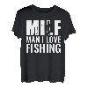 Fishing Lustiges Angler Angeln T-Shirt