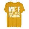 Fishing Lustiges Angler Angeln T-Shirt