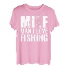 Fishing Lustiges Angler Angeln T-Shirt