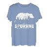 Spokane Washington Bear Grizzly Pride Outdoor Vintage PNW T-Shirt