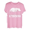 Spokane Washington Bear Grizzly Pride Outdoor Vintage PNW T-Shirt