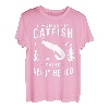 Ich frage mich, ob Wels zu lustig an mich denken, Angeln T-Shirt