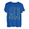 Amerikanische Flagge Angeln für Männer Frauen Jungen Mädchen T-Shirt
