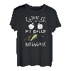 Herren Wenn sie saugt, liebe ich es, bückt es sich über lustiges Angeln Mahi Mahi T-Shirt