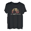 Asbury Park NJ T-Shirt Vintage Segelboot 70er Jahre Sunset Throwback T-Shirt