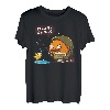 Ich würde lieber angeln Süßer Zeichentrickfilm Lustiges Angeln T-Shirt