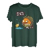 Ich würde lieber angeln Süßer Zeichentrickfilm Lustiges Angeln T-Shirt